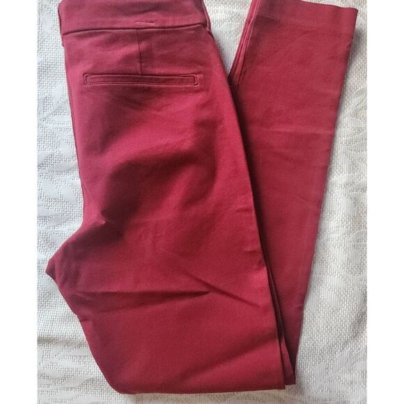 P4  Old Navy Pixie red wine   casual/dress pants - Picture 5 of 8